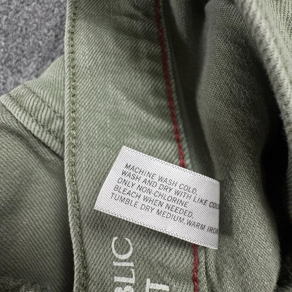 Banana Republic Vintage Straight Jeans Men's 32x32 Green Workwear Heritage